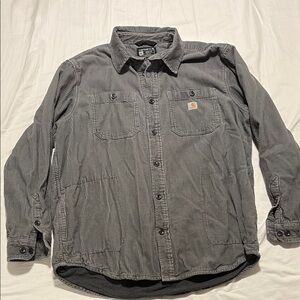 Carhartt Charcoal Button-Up Shirt